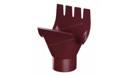 Воронка выпускная МЕТАЛЛ ПРОФИЛЬ Foramina PUR D125/100 Ral 3005 купить в екатеринбурге
