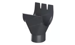 Воронка выпускная МЕТАЛЛ ПРОФИЛЬ Foramina PUR D150/100 Ral 7024 купить в екатеринбурге
