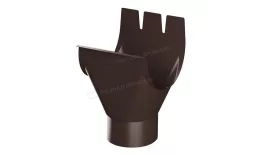 Воронка выпускная МЕТАЛЛ ПРОФИЛЬ Foramina PUR D150/100 Ral 8017 купить в екатеринбурге