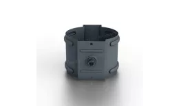 Держатель трубы (на кирпич) МЕТАЛЛ ПРОФИЛЬ Foramina Freeze D100 Grey купить в екатеринбурге