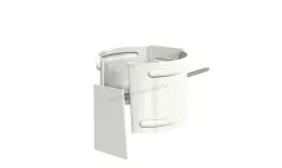 Держатель трубы Foramina PUR D100 (на кирпич) (PUR_Д-01-9010\9010-0.6) купить в екатеринбурге