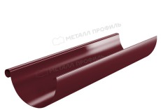 Желоб водосточный МЕТАЛЛ ПРОФИЛЬ Foramina PUR D125х3000 Ral 3005 купить 