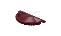 Заглушка желоба МЕТАЛЛ ПРОФИЛЬ Foramina PUR D125 Ral 3005 купить в екатеринбурге