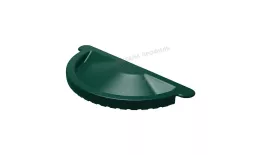 Заглушка желоба МЕТАЛЛ ПРОФИЛЬ Foramina PUR D125 Ral 6005 купить в екатеринбурге
