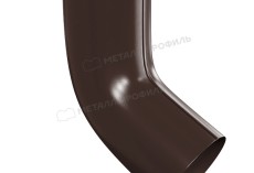 Колено сливное МЕТАЛЛ ПРОФИЛЬ Foramina PUR D100 Ral 8017 купить 