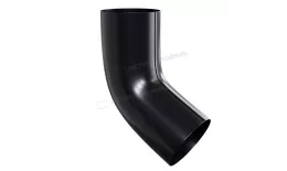 Колено трубы МЕТАЛЛ ПРОФИЛЬ PURMAN BLACK EDITION D100 Ral 9005 купить в екатеринбурге