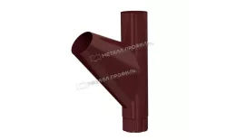 Тройник трубы МЕТАЛЛ ПРОФИЛЬ Foramina PUR D100 Ral 8017 купить в екатеринбурге