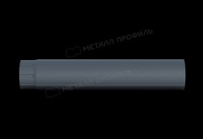 Труба водосточная МЕТАЛЛ ПРОФИЛЬ Foramina Freeze D100х3000 Grey купить 