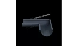 Угол желоба внутренний МЕТАЛЛ ПРОФИЛЬ Foramina Freeze D125 Grey купить в екатеринбурге
