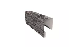 Планка П-образная заборная 17 0,45 Print Elite Fine Stone TwinColor (3м) купить в екатеринбурге