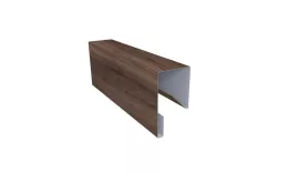 Планка П-образная заборная 17 0,45 Print Premium Almond Wood Fresh (2м) купить в екатеринбурге