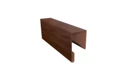 Планка П-образная заборная 17 0,45 Print Premium Cherry Wood Fresh TwinColor (2м) купить в екатеринбурге