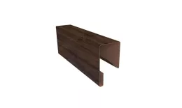 Планка П-образная заборная 17 0,45 Print Premium Antique Wood (2м) купить в екатеринбурге