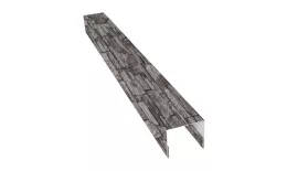 Планка П-образная заборная 24 0,45 Print Elite Fine Stone TwinColor (2м) купить в екатеринбурге