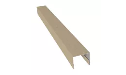 Планка П-образная заборная 24 0,45 Print Elite Milky Wood TwinColor (2,5м) купить в екатеринбурге