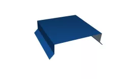Парапетная крышка прямая 150мм 0,5 Satin с пленкой RAL 5005 сигнальный синий (2,5м) купить в екатеринбурге