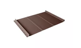 Кликфальц Line Grand Line 0,45 Drap TX с пленкой на замках RAL 8017 шоколад купить в екатеринбурге