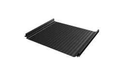 Кликфальц Pro Gofr Grand Line 0,45 Drap TX с пленкой на замках RAL 9005 черный купить в екатеринбурге