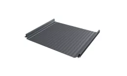 Кликфальц Pro Gofr Grand Line 0,5 Satin Matt TX с пленкой на замках RAL 7024 мокрый асфальт купить в екатеринбурге