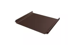 Кликфальц Pro Grand Line 0,45 Drap TX с пленкой на замках RAL 8017 шоколад купить в екатеринбурге