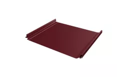 Кликфальц Pro Grand Line 0,5 Satin Matt TX с пленкой на замках RAL 3005 красное вино купить в екатеринбурге