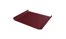 Кликфальц Pro Grand Line 0,5 Satin Matt с пленкой на замках RAL 3005 красное вино купить в екатеринбурге