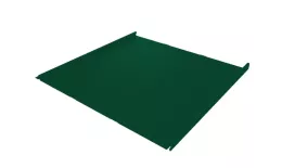 Фальц двойной стоячий Line Grand Line 0,45 Drap TX с пленкой на замках RAL 6005 зеленый мох купить в екатеринбурге