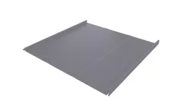 Фальц двойной стоячий Line Grand Line 0,45 Drap TX с пленкой на замках RAL 7004 сигнальный серый купить в екатеринбурге