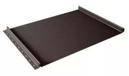 Кликфальц Grand Line 0,5 Satin Matt TX с пленкой на замках RAL 8017 шоколад купить в екатеринбурге