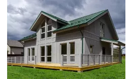 Кликфальц Pro Line Grand Line 0,5 Satin Matt с пленкой на замках RAL 6005 зеленый мох купить в екатеринбурге
