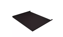 Фальц двойной стоячий Grand Line 0,5 Satin Matt TX с пленкой на замках RAL 9005 черный купить в екатеринбурге