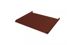 Кликфальц Fin Grand Line 0,5 GreenCoat Pural BT, matt с пленкой на замках RR 750 кирпично-красный (RAL 8004 терракота) купить в екатеринбурге