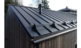 Кликфальц Pro Line Grand Line 0,5 PurLite Matt с пленкой на замках RAL 9005 черный купить в екатеринбурге