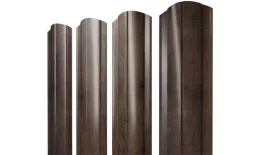 Штакетник Круглый фигурный 0,45 Print-Double Elite Antique Wood купить в екатеринбурге