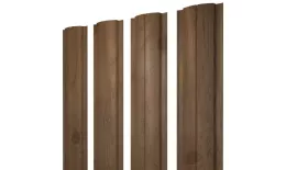 Штакетник Круглый с прямым резом 0,45 Print Premium Pine Wood Fresh