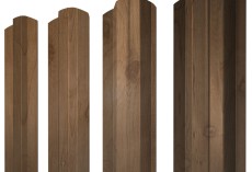 Штакетник М-образный B фигурный 0,45 Print Premium Pine Wood Fresh купить 