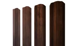 Штакетник М-образный А фигурный 0,45 Print-Double Premium Cherry Wood Fresh купить в екатеринбурге