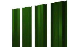 Штакетник М-образный В с прямым резом 0,45 PE RAL 6002 лиственно-зеленый купить в екатеринбурге