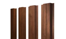 Штакетник П-образный A с прямым резом 0,4 Print Premium Golden Wood Fresh TwinColor купить в екатеринбурге