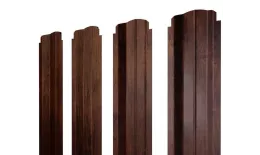 Штакетник П-образный B фигурный 0,45 Print-Double Premium Cherry Wood Fresh купить в екатеринбурге