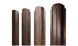 Штакетник П-образный А фигурный 0,45 Print Premium Almond Wood Fresh купить в екатеринбурге