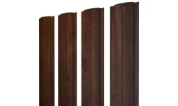 Штакетник Полукруглый Slim с прямым резом 0,4 Print Premium Cherry Wood Fresh TwinColor купить в екатеринбурге