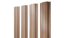 Штакетник Прямоугольный с прямым резом 0,45 Print Elite Honey Wood TwinColor купить в екатеринбурге