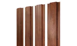 Штакетник Прямоугольный с прямым резом 0,45 Print Premium Golden Wood Fresh TwinColor купить в екатеринбурге