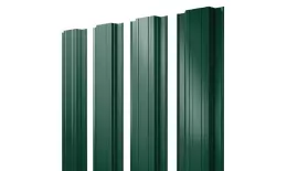 Штакетник Прямоугольный с прямым резом 0,5 Satin RAL 6005 зеленый мох купить в екатеринбурге
