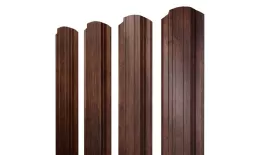 Штакетник Прямоугольный фигурный 0,4 Print Premium Cherry Wood Fresh TwinColor купить в екатеринбурге