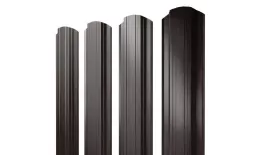 Штакетник Прямоугольный фигурный 0,45 Print Elite Coffee Wood Blesk TwinColor купить в екатеринбурге