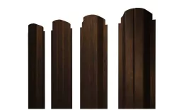 Штакетник П-образный А фигурный 0,45 Print Elite Chestnut Wood купить в екатеринбурге