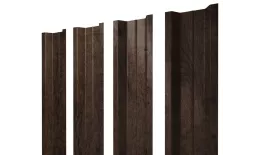 Штакетник П-образный В с прямым резом 0,45 Print Premium Antique Wood TwinColor купить в екатеринбурге