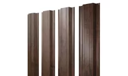 Штакетник Прямоугольный с прямым резом 0,45 Print Premium Antique Wood TwinColor купить в екатеринбурге